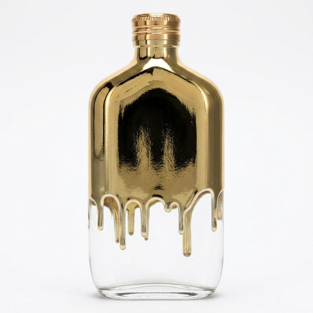 Perfume bottle — Studio - Back View | Generated by Modelize