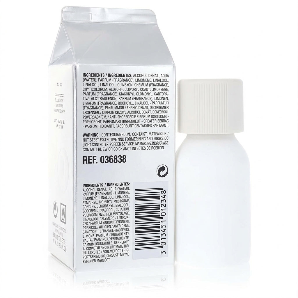 Fragrance — Studio - Back View | Generated by Modelize