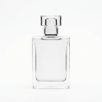 Fragrance bottle — Studio - Back View | Generated by Modelize