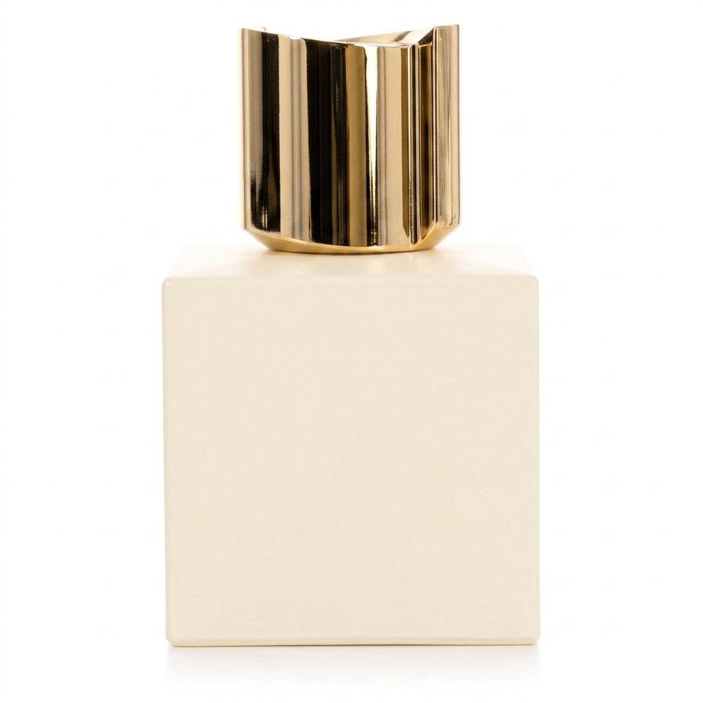 Perfume Bottle — Studio - Back View | Generated by Modelize