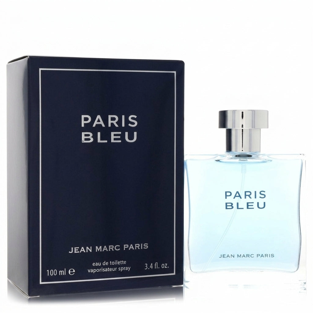 Fragrance set (Bottle and Box) — Flat Lay - Front | Generated by Modelize