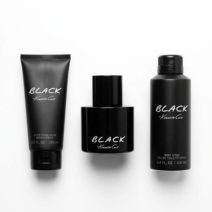 Men's Fragrance & Grooming Gift Set — Flat Lay - Front | Generated by Modelize