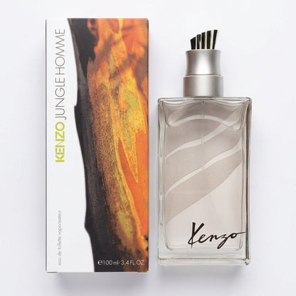 Fragrance bottle and packaging — Flat Lay - Front | Generated by Modelize