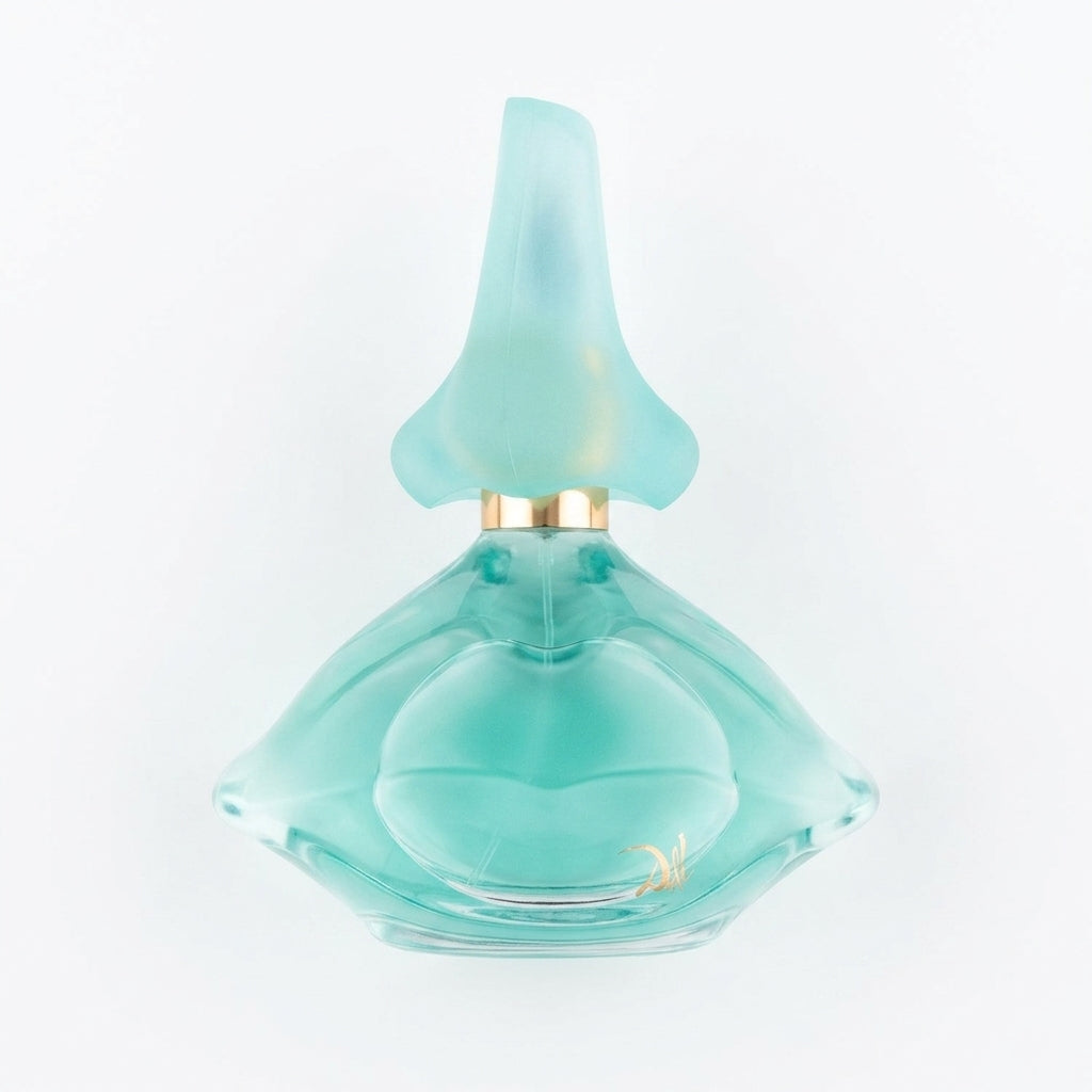 Perfume Bottle — Flat Lay - Front | Generated by Modelize
