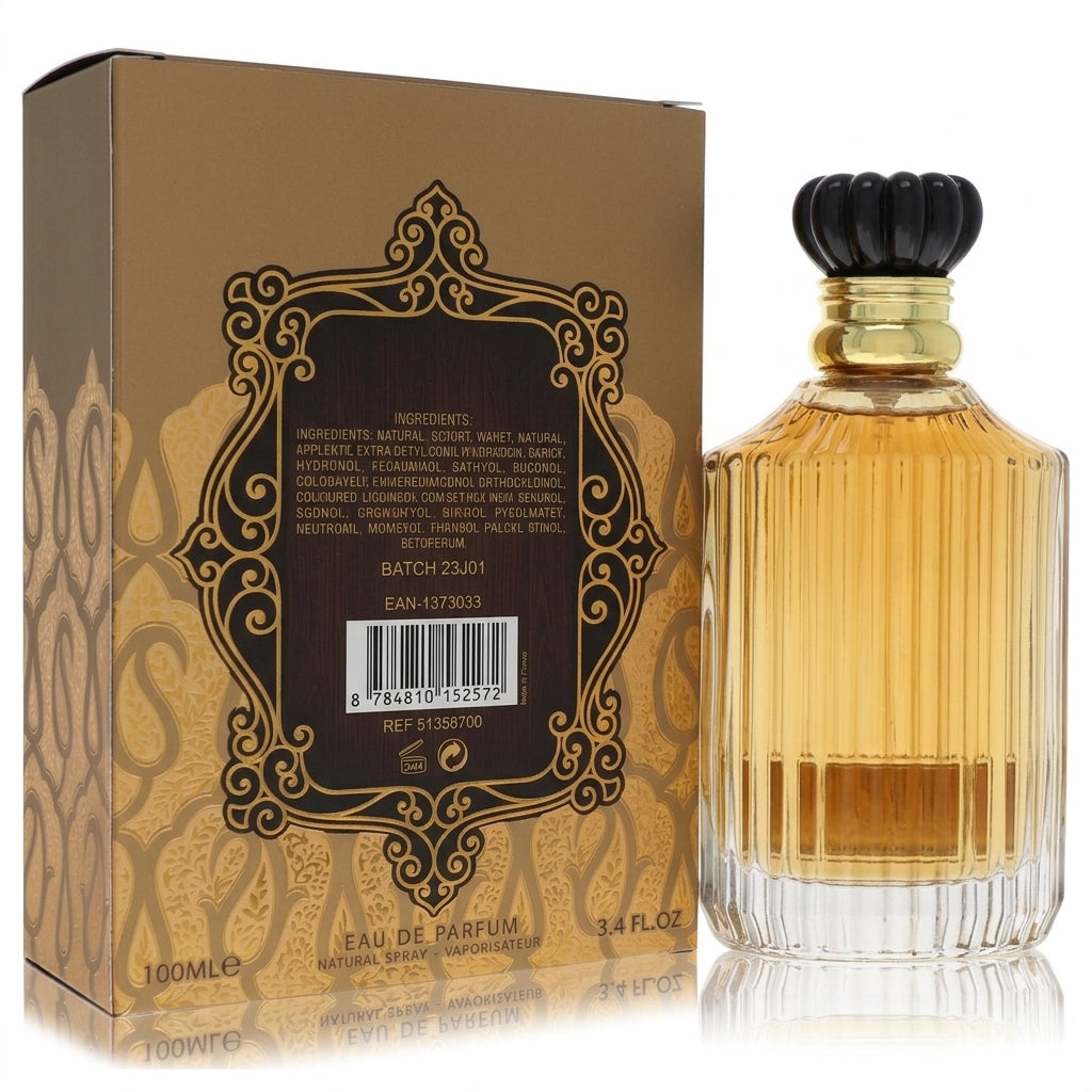Eau De Parfum — Studio - Back View | Generated by Modelize