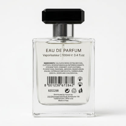 Eau De Parfum Spray — Studio - Back View | Generated by Modelize