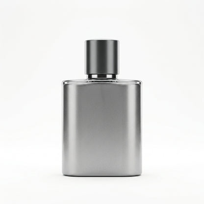 Fragrance Bottle — Studio - Back View | Generated by Modelize