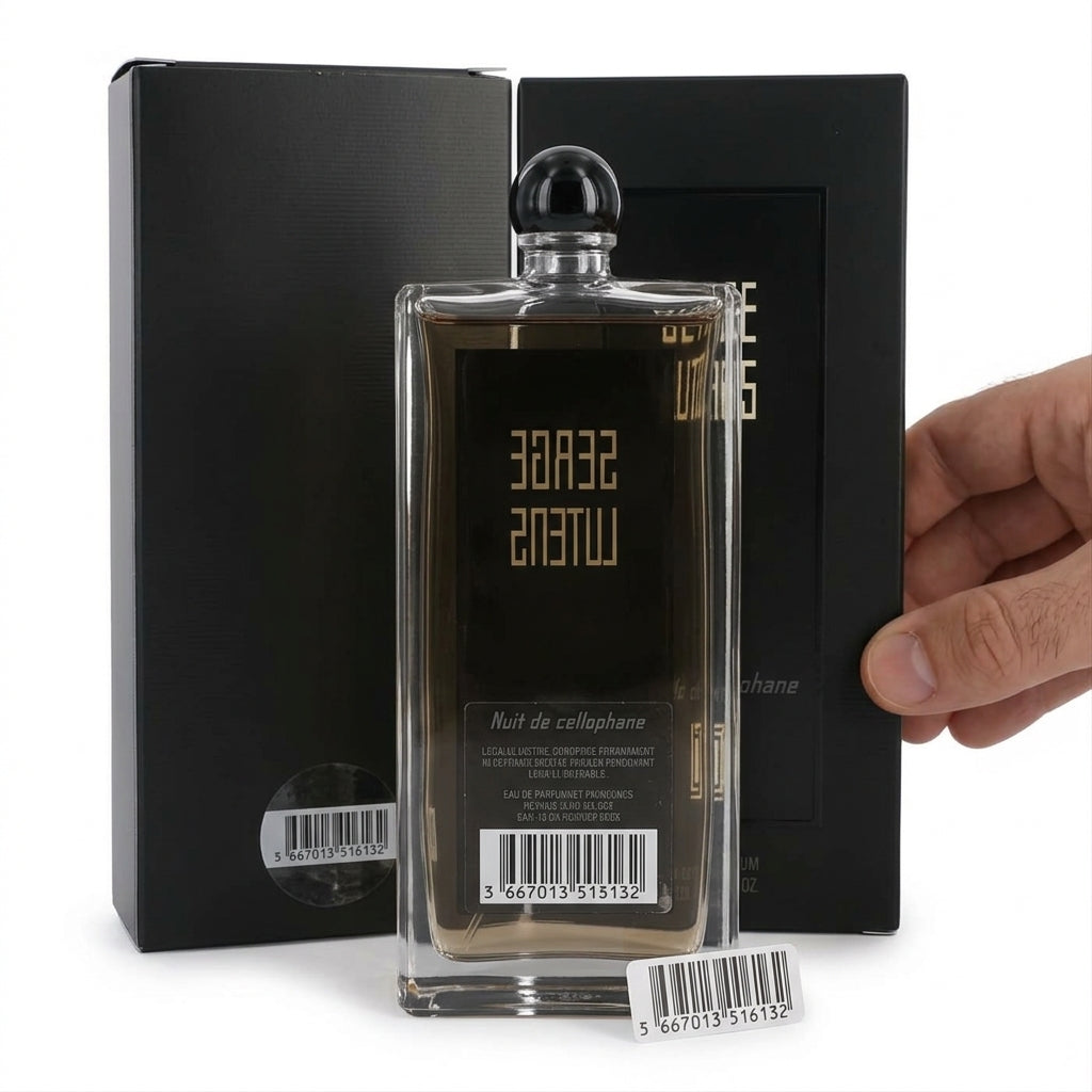 Eau De Parfum — Studio - Back View | Generated by Modelize