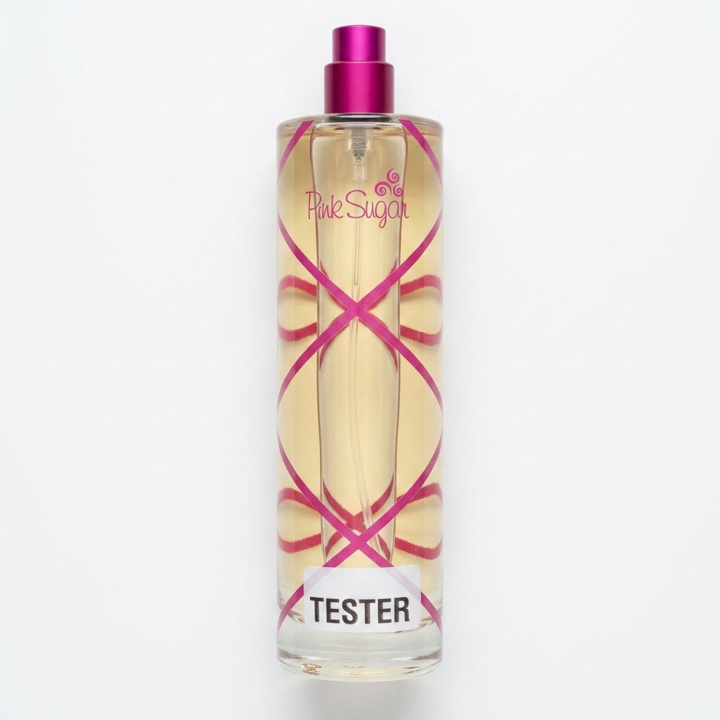 Perfume Bottle — Flat Lay - Front | Generated by Modelize