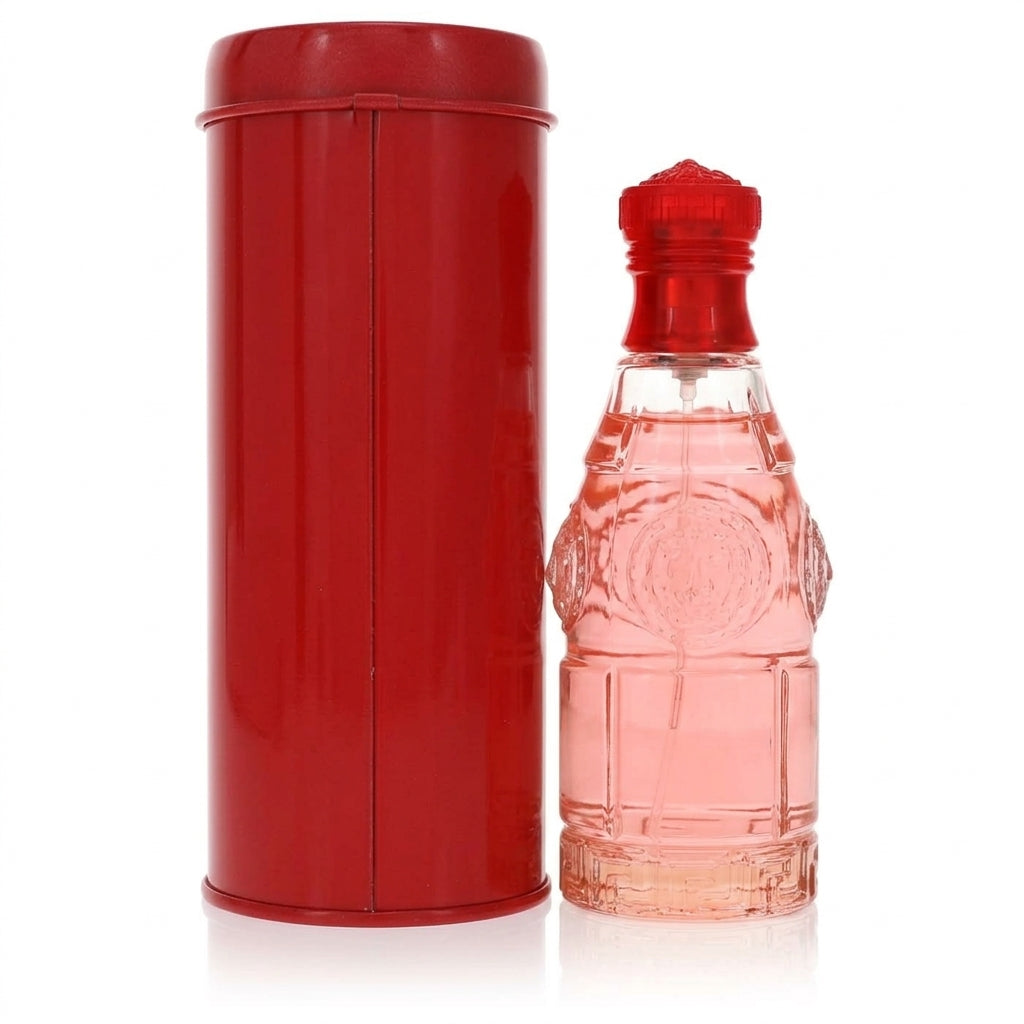 Perfume and Tin Canister — Studio - Back View | Generated by Modelize