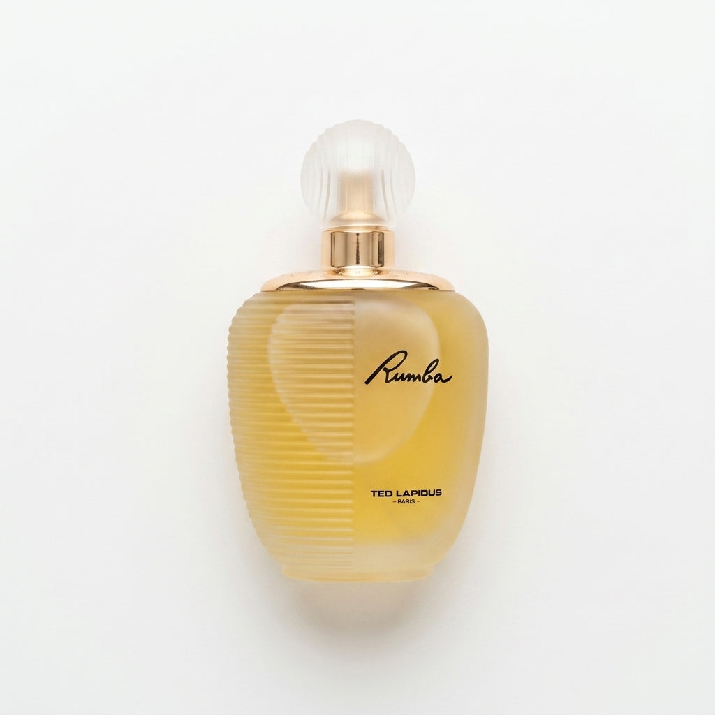 Perfume Bottle — Flat Lay - Front | Generated by Modelize
