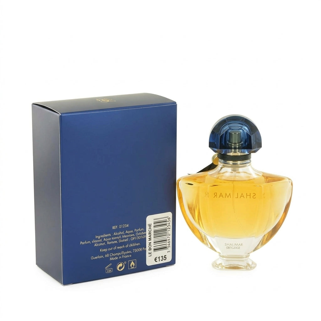 Eau De Parfum Fragrance — Studio - Back View | Generated by Modelize