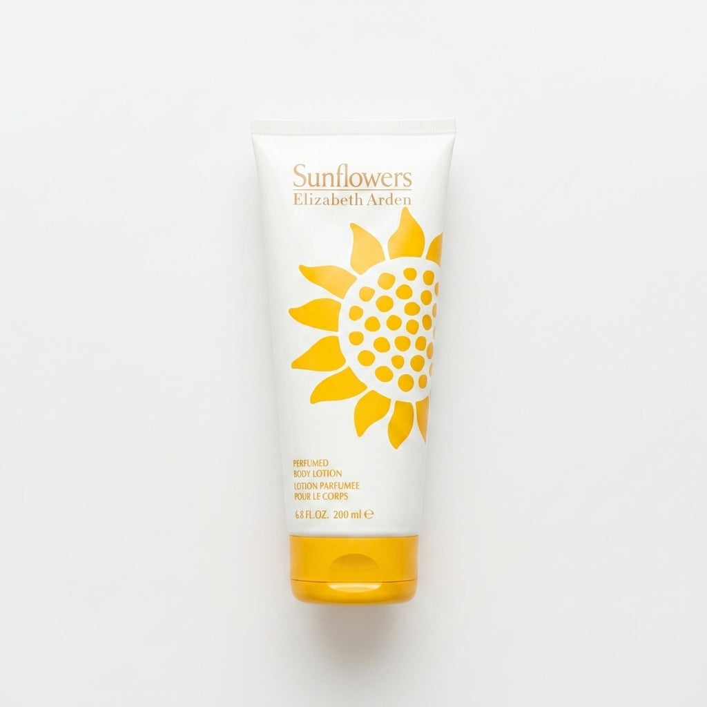 Body lotion tube — Flat Lay - Front | Generated by Modelize
