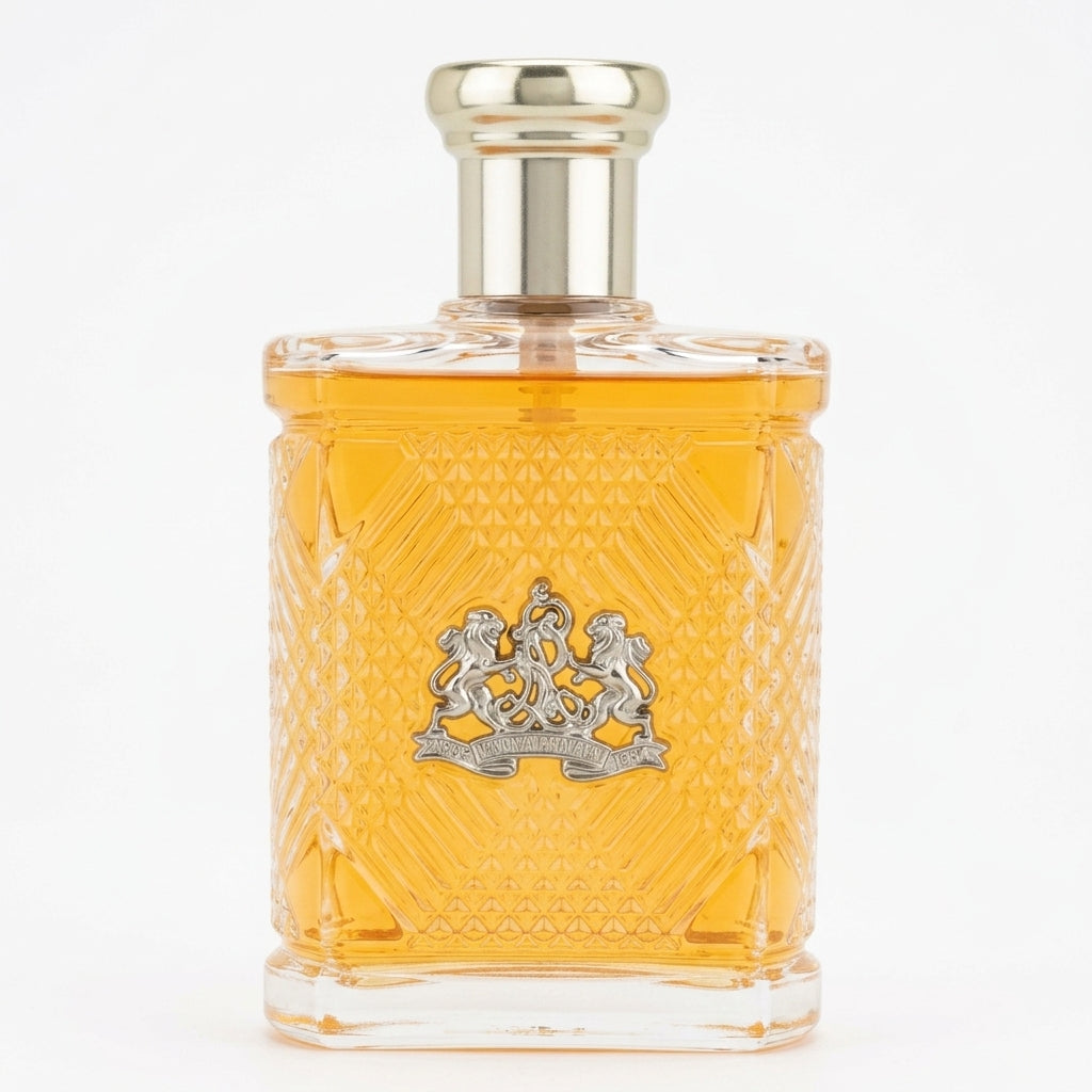 Fragrance bottle — Flat Lay - Front | Generated by Modelize