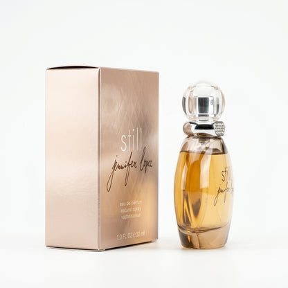 Perfume bottle and packaging — Studio - Side View | Generated by Modelize