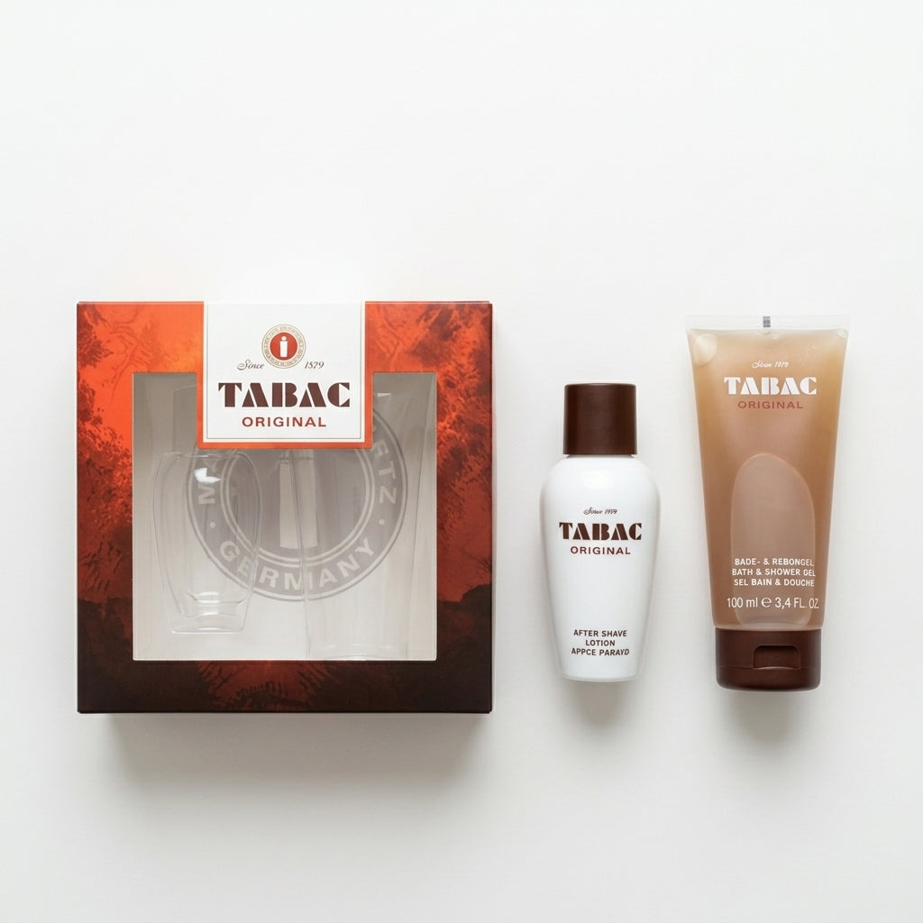 Grooming gift set — Flat Lay - Front | Generated by Modelize