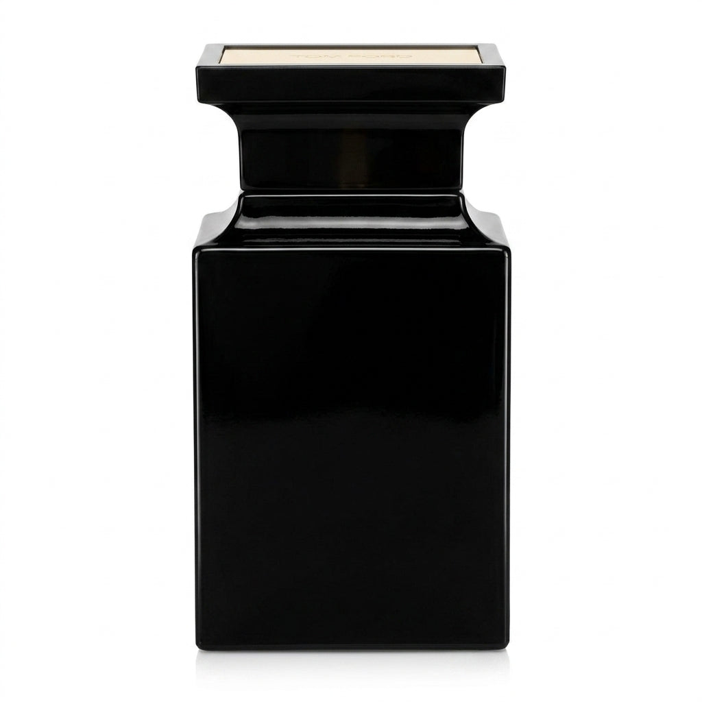 Eau de Parfum bottle — Studio - Back View | Generated by Modelize