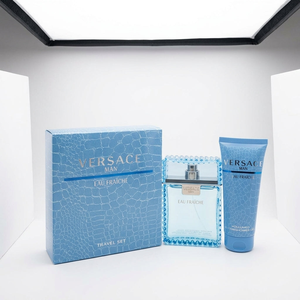 Fragrance Gift Set — Studio - Clean | Generated by Modelize