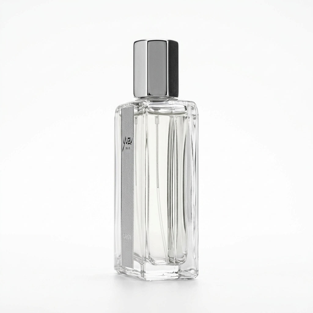 Eau De Toilette Fragrance — Studio - Side View | Generated by Modelize