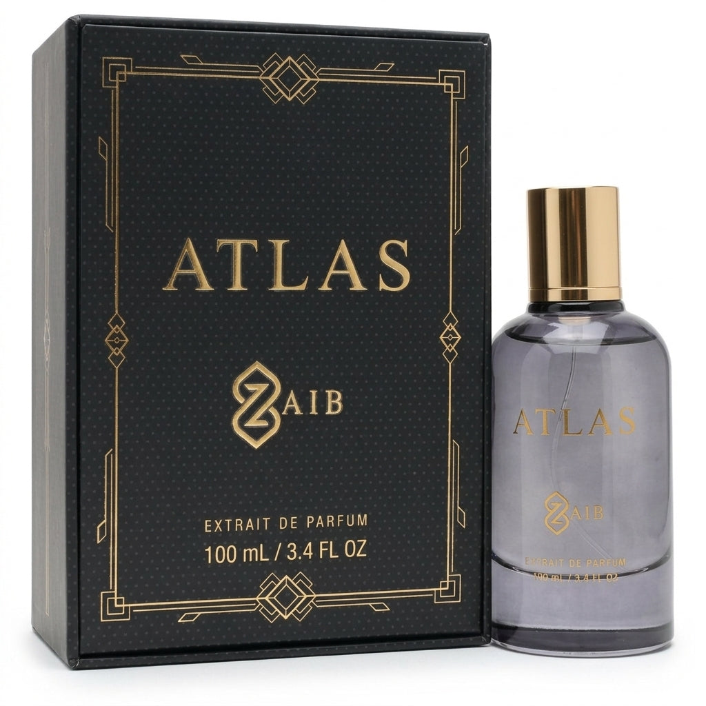 Fragrance Bottle and Packaging — Studio - Clean | Generated by Modelize