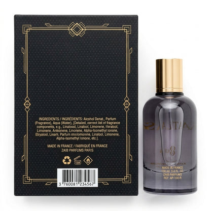 Perfume / Fragrance — Flat Lay - Back | Generated by Modelize