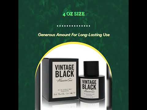 Kenneth Cole Vintage Black by Kenneth Cole Eau De Toilette Spray 3.4 ozMen(cologne, perfume, fragrance)