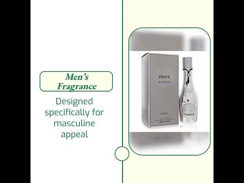 Riiffs Prive Platinum by Riiffs Eau De Parfum Spray 3.4 ozMen(cologne, perfume, fragrance)