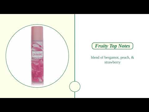 L'aimant Fleur Rose by CotyDeodorant Spray 2.5 ozWomen(cologne, perfume, fragrance)