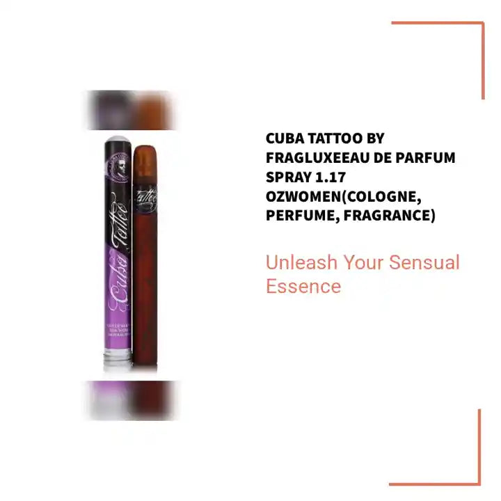 Cuba Tattoo by FragluxeEau De Parfum Spray 1.17 ozWomen(cologne, perfume, fragrance) by@Outfy