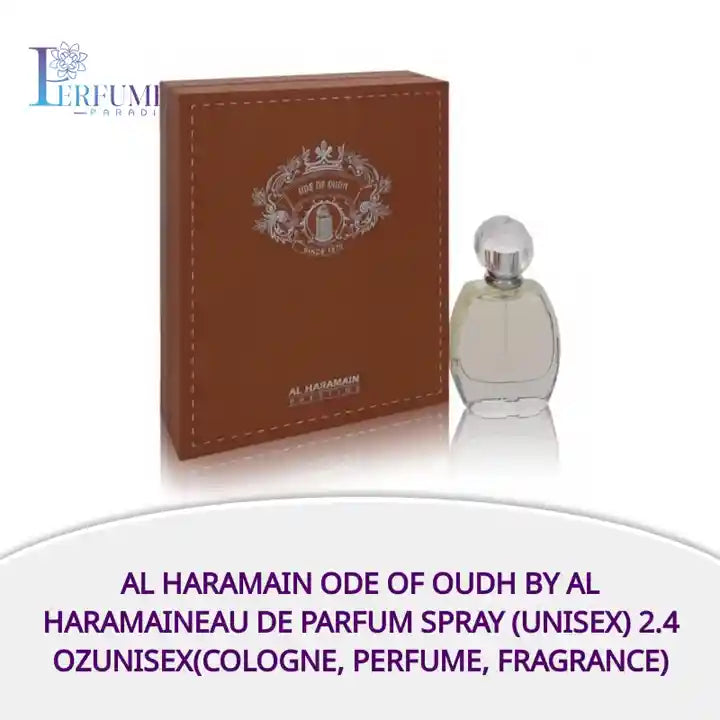 Al Haramain Ode Of Oudh by Al HaramainEau De Parfum Spray (Unisex) 2.4 ozUnisex(cologne, perfume, fragrance) by@Outfy