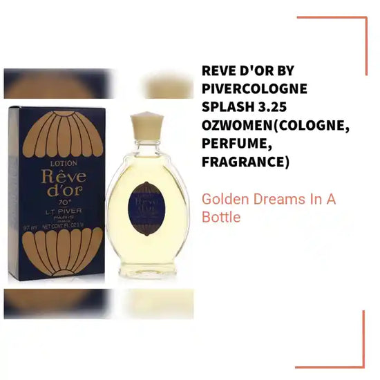 Reve D'or by PiverCologne Splash 3.25 ozWomen(cologne, perfume, fragrance) by@Outfy