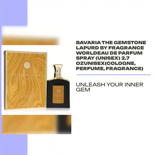 Bavaria The Gemstone Lapurd by Fragrance WorldEau De Parfum Spray (Unisex) 2.7 ozUnisex(cologne, perfume, fragrance) by@Outfy
