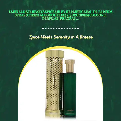 Emerald Stairways Spiceair by HermeticaEau De Parfum Spray (Unisex Alcohol Free) 3.3 ozUnisex(cologne, perfume, fragrance) by@Outfy