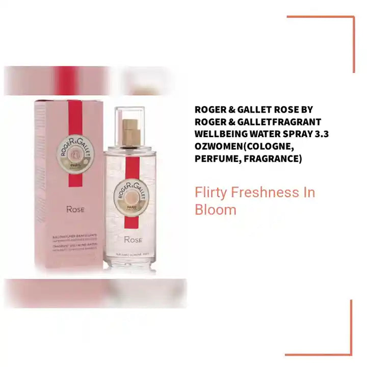 Roger & Gallet Rose by Roger & GalletFragrant Wellbeing Water Spray 3.3 ozWomen(cologne, perfume, fragrance) by@Outfy
