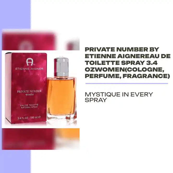 Private Number by Etienne AignerEau De Toilette Spray 3.4 ozWomen(cologne, perfume, fragrance) by@Outfy
