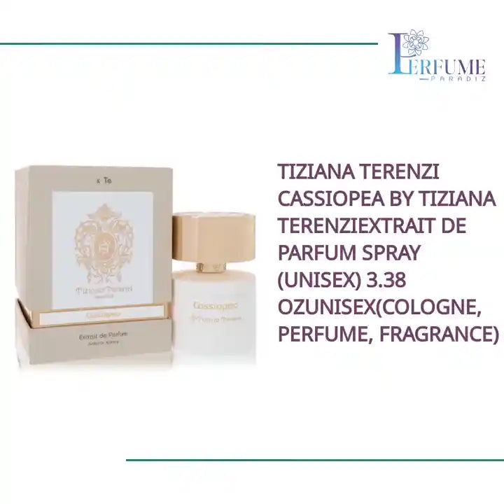 Tiziana Terenzi Cassiopea by Tiziana TerenziExtrait De Parfum Spray (unisex) 3.38 ozUnisex(cologne, perfume, fragrance) by@Outfy