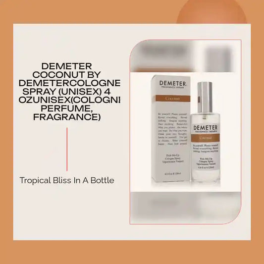 Demeter Coconut by DemeterCologne Spray (Unisex) 4 ozUnisex(cologne, perfume, fragrance) by@Outfy