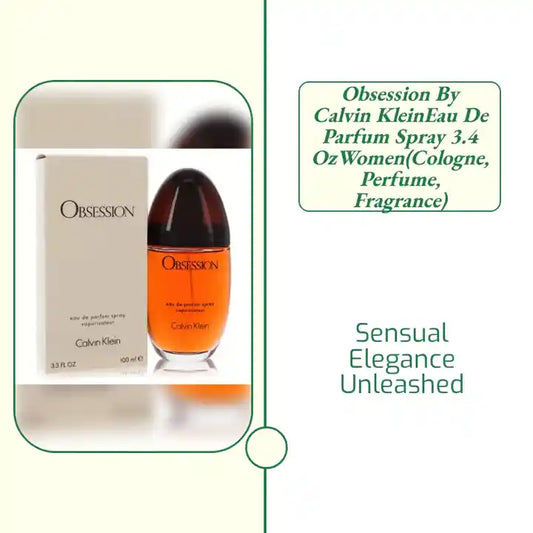 Obsession by Calvin KleinEau De Parfum Spray 3.4 ozWomen(cologne, perfume, fragrance) by@Outfy
