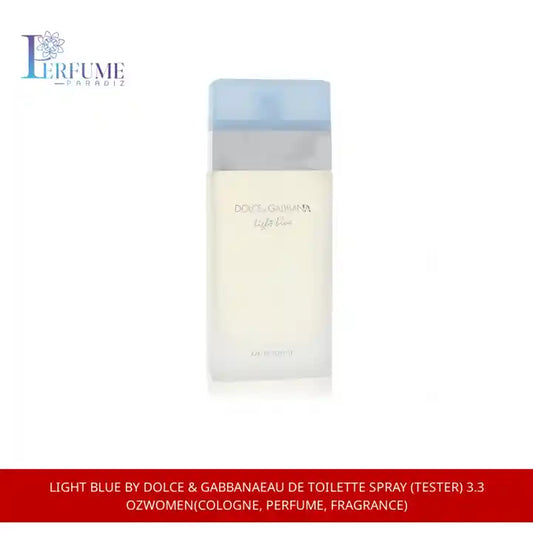 Light Blue by Dolce &amp; GabbanaEau De Toilette Spray (Tester) 3.3 ozWomen(cologne, perfume, fragrance) by@Outfy