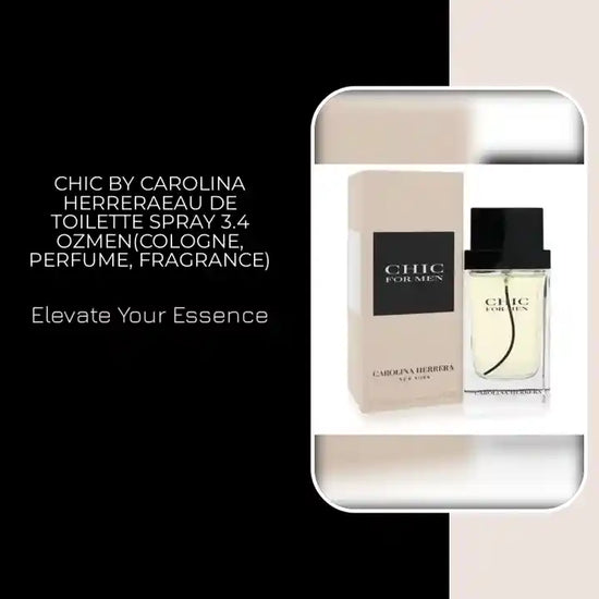 Chic by Carolina HerreraEau De Toilette Spray 3.4 ozMen(cologne, perfume, fragrance) by@Outfy