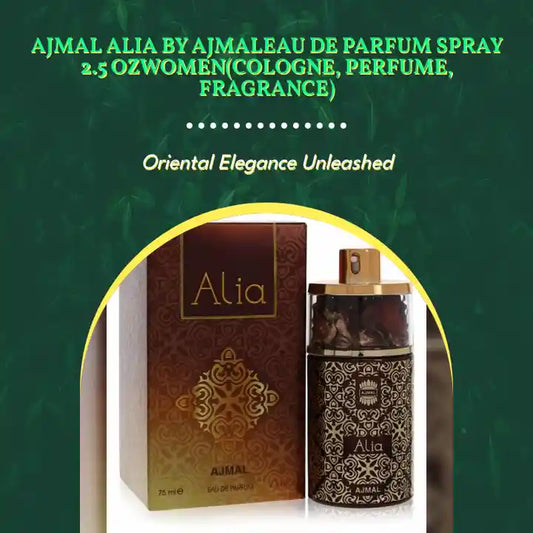 Ajmal Alia by AjmalEau De Parfum Spray 2.5 ozWomen(cologne, perfume, fragrance) by@Outfy