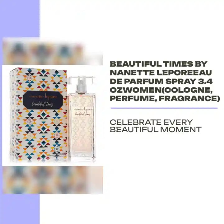 Beautiful Times by Nanette LeporeEau De Parfum Spray 3.4 ozWomen(cologne, perfume, fragrance) by@Outfy