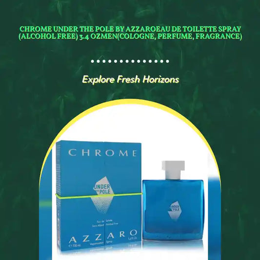 Chrome Under The Pole by AzzaroEau De Toilette Spray (Alcohol Free) 3.4 ozMen(cologne, perfume, fragrance) by@Outfy