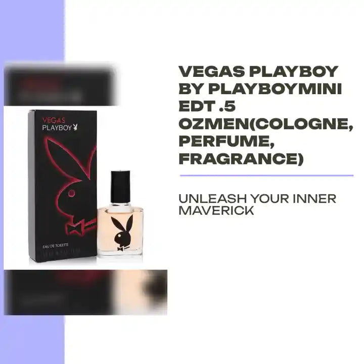 Vegas Playboy by PlayboyMini EDT .5 ozMen(cologne, perfume, fragrance) by@Outfy