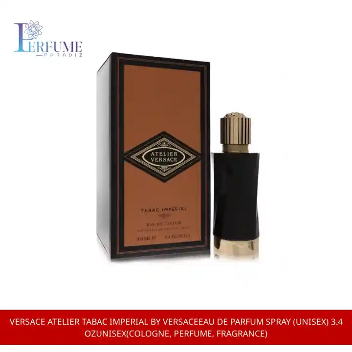 Versace Atelier Tabac Imperial by VersaceEau De Parfum Spray (Unisex) 3.4 ozUnisex(cologne, perfume, fragrance) by@Outfy