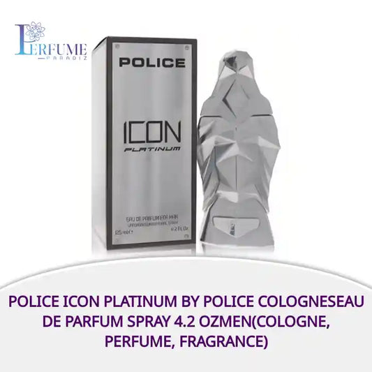 Police Icon Platinum by Police ColognesEau De Parfum Spray 4.2 ozMen(cologne, perfume, fragrance) by@Outfy