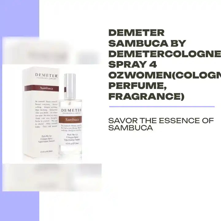 Demeter Sambuca by DemeterCologne Spray 4 ozWomen(cologne, perfume, fragrance) by@Outfy