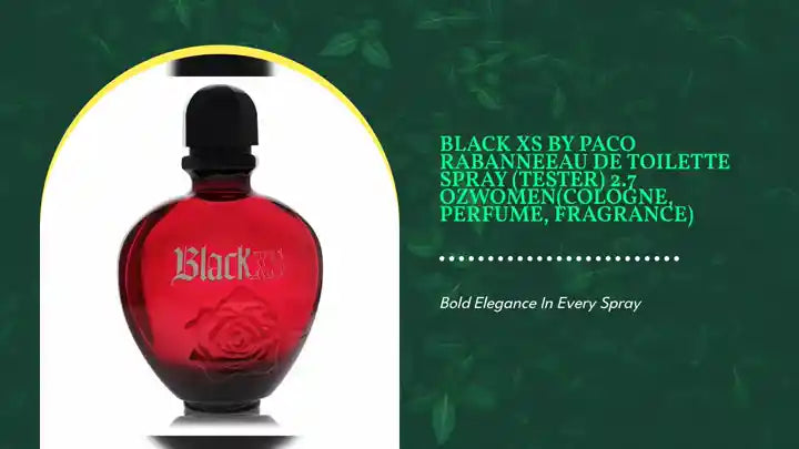 Black XS by Paco RabanneEau De Toilette Spray (Tester) 2.7 ozWomen(cologne, perfume, fragrance) by@Outfy