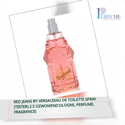 Red Jeans by VersaceEau De Toilette Spray (Tester) 2.5 ozWomen(cologne, perfume, fragrance) by@Outfy