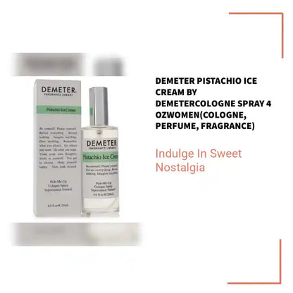 Demeter Pistachio Ice Cream by DemeterCologne Spray 4 ozWomen(cologne, perfume, fragrance) by@Outfy